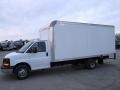  2014 Savana Cutaway 3500 Commercial Moving Truck Summit White