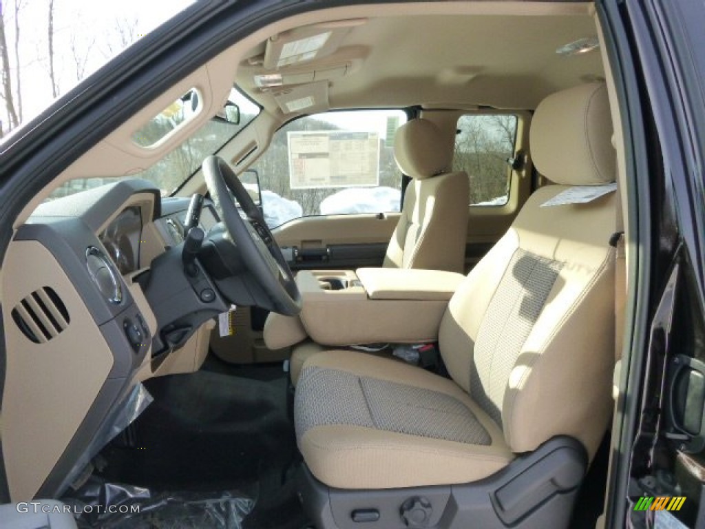 2014 Ford F350 Super Duty XLT SuperCab 4x4 Front Seat Photos