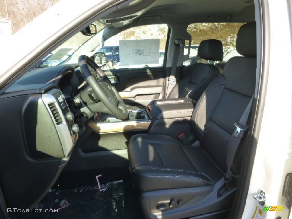 2014 Silverado 1500 LTZ Crew Cab 4x4 - White Diamond Tricoat / Jet Black photo #10