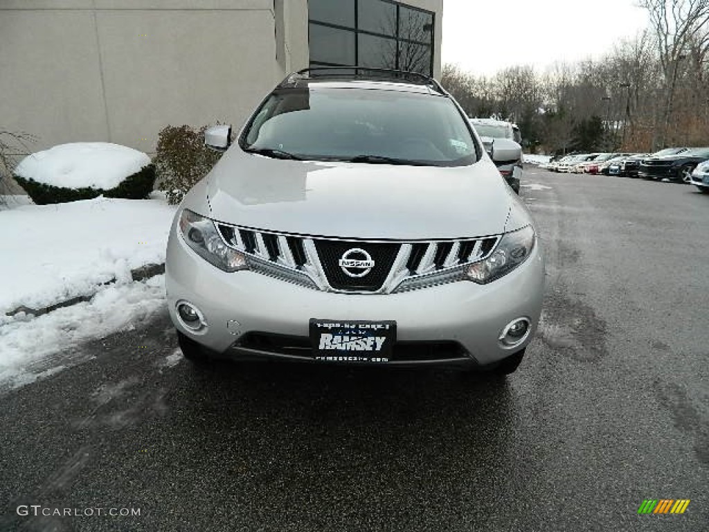 2009 Murano SL AWD - Brilliant Silver Metallic / Black photo #2