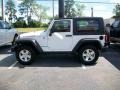 2009 Stone White Jeep Wrangler Rubicon 4x4  photo #1