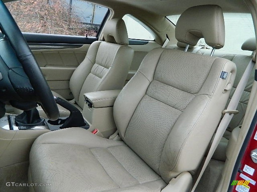 2004 Accord EX-L Coupe - San Marino Red Pearl / Ivory photo #9