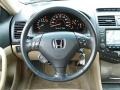 2004 Honda Accord Ivory Interior Steering Wheel Photo