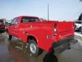 Vermillion Red - F350 Super Duty XL SuperCab 4x4 Utility Truck Photo No. 6