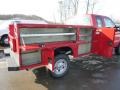 Vermillion Red - F350 Super Duty XL SuperCab 4x4 Utility Truck Photo No. 10