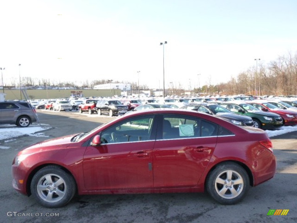 2014 Cruze LT - Crystal Red Tintcoat / Jet Black photo #8