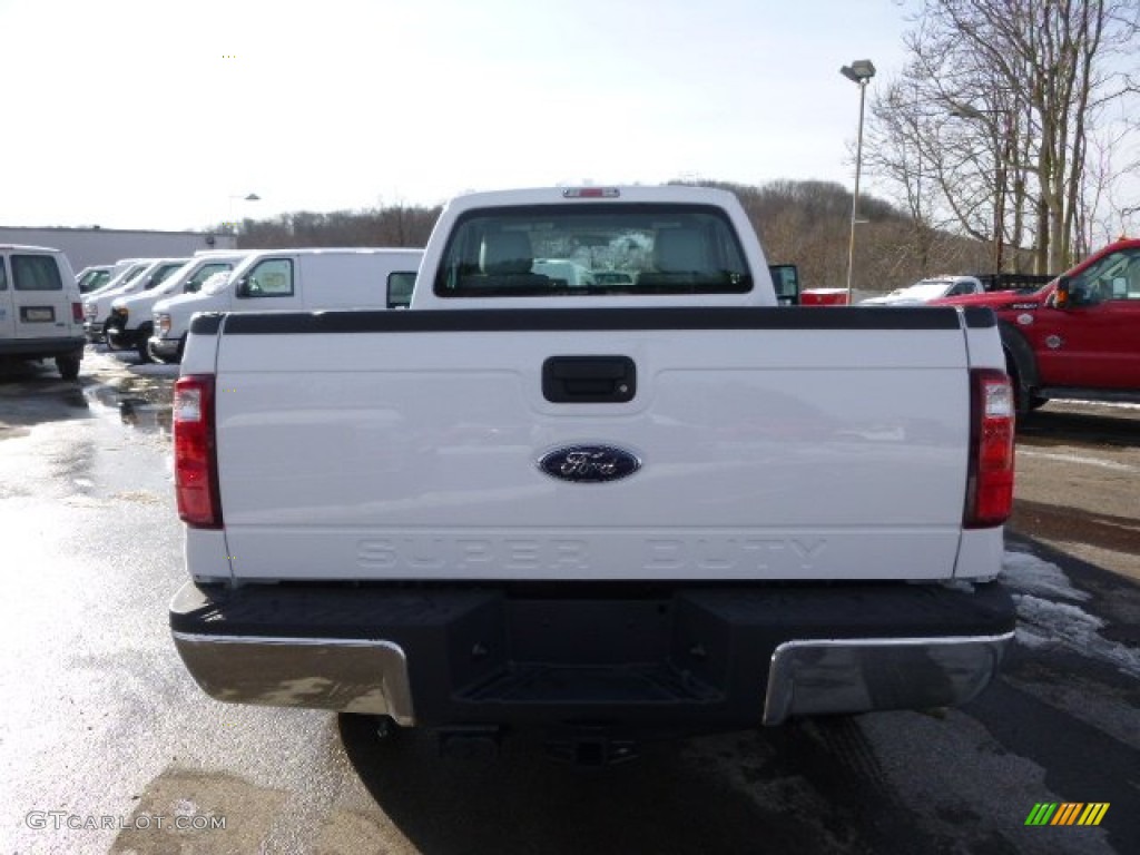 2014 F350 Super Duty XL Regular Cab 4x4 - Oxford White / Steel photo #7