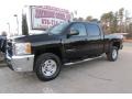 2008 Black Chevrolet Silverado 2500HD LTZ Crew Cab 4x4  photo #3