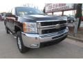 2008 Black Chevrolet Silverado 2500HD LTZ Crew Cab 4x4  photo #12