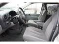 2007 Dodge Grand Caravan Medium Slate Gray Interior Front Seat Photo