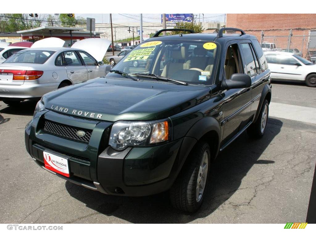 Vienna Green Metallic Land Rover Freelander