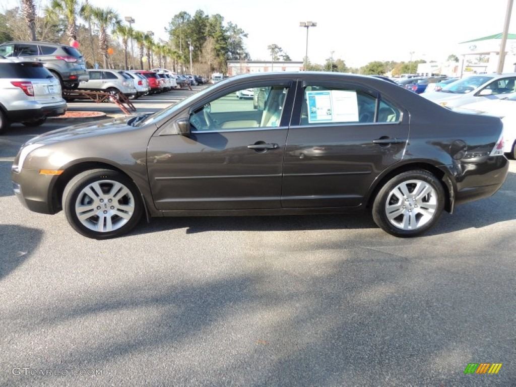 2006 Fusion SEL V6 - Charcoal Beige Metallic / Medium Light Stone photo #2