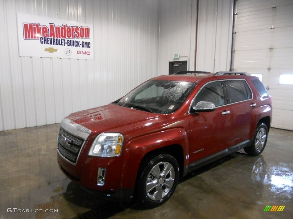 2014 Terrain SLT - Crystal Red Tintcoat / Jet Black photo #1