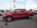 2010 Red Candy Metallic Ford F150 Platinum SuperCrew  photo #3