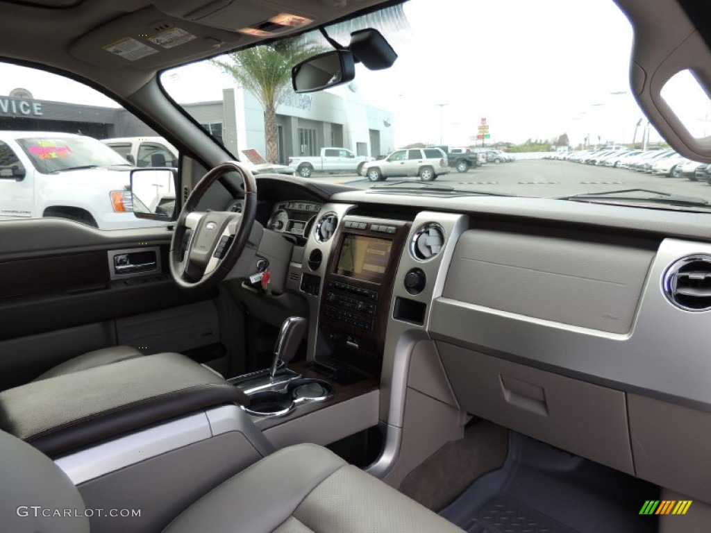 2010 F150 Platinum SuperCrew - Red Candy Metallic / Tan photo #6