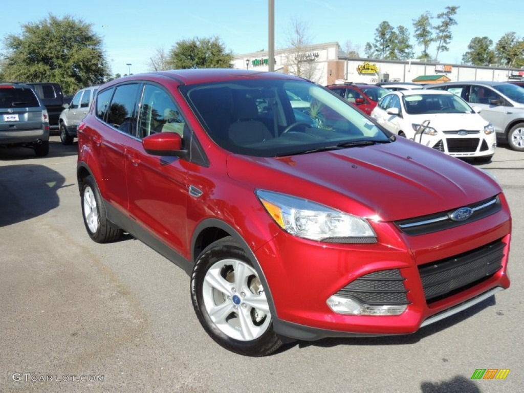 Ruby Red 2014 Ford Escape SE 1.6L EcoBoost Exterior Photo #89014917