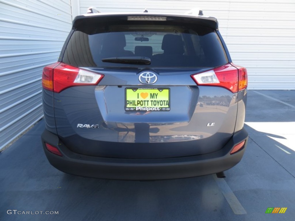 2013 RAV4 LE - Shoreline Blue Pearl / Ash photo #5