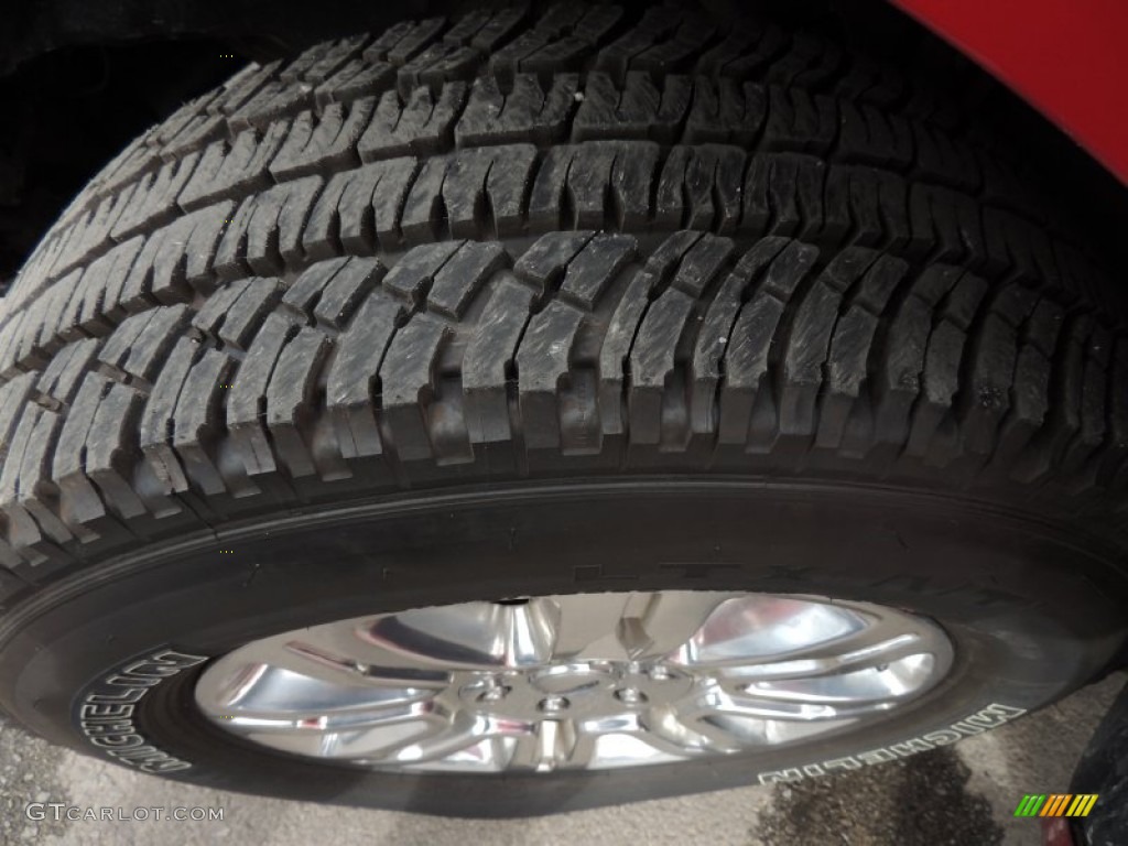 2010 F150 Platinum SuperCrew - Red Candy Metallic / Tan photo #29