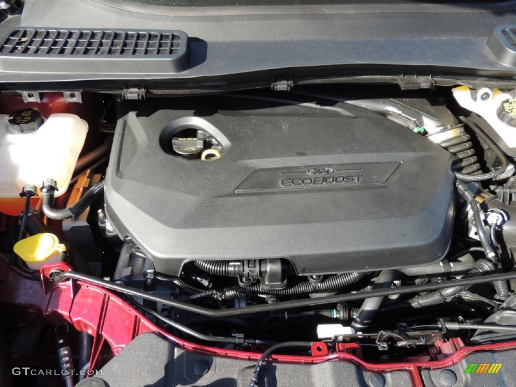 2014 Ford Escape SE 1.6L EcoBoost 1.6 Liter GTDI Turbocharged DOHC 16-Valve Ti-VCT EcoBoost 4 Cylinder Engine Photo #89015361