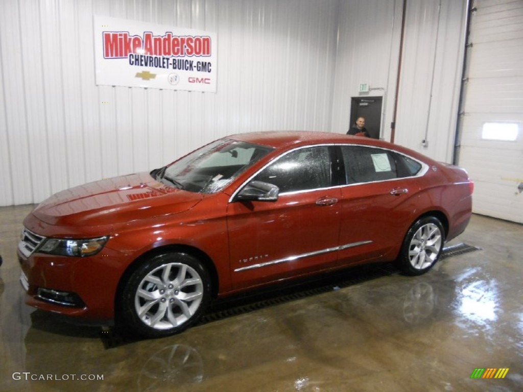 2014 Impala LTZ - Crystal Red Tintcoat / Jet Black photo #1