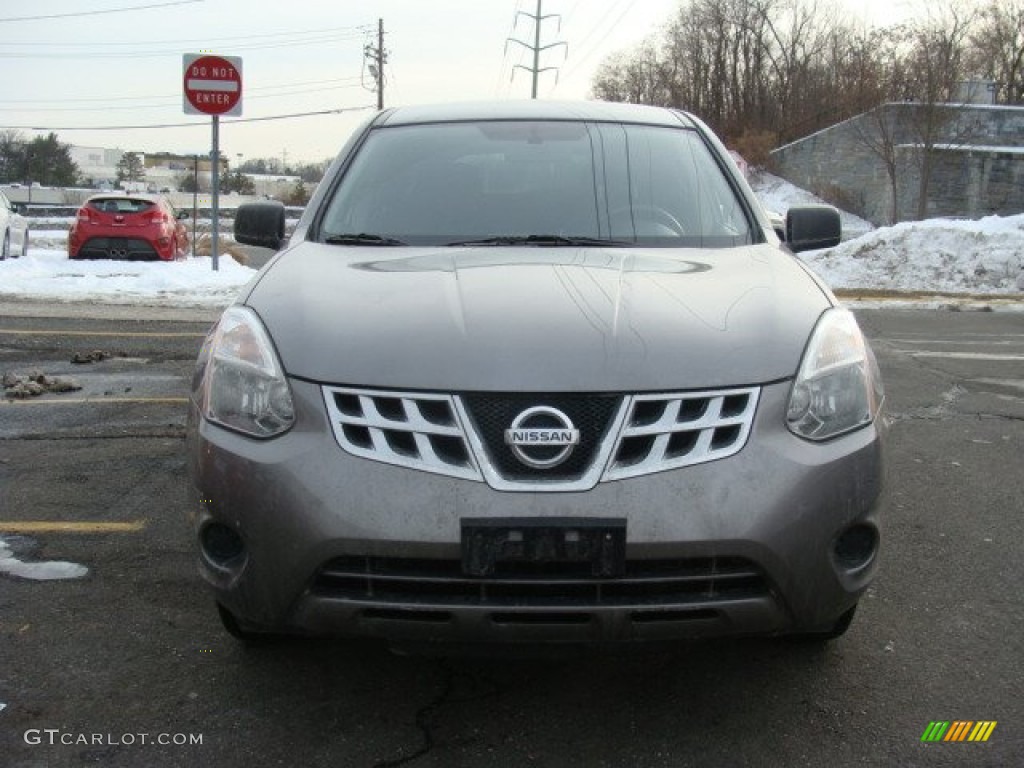2011 Rogue S AWD - Platinum Graphite / Black photo #2