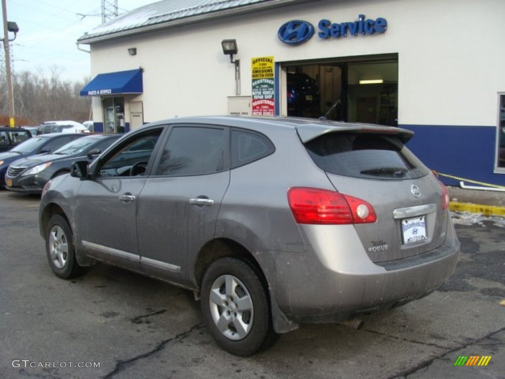 2011 Rogue S AWD - Platinum Graphite / Black photo #6