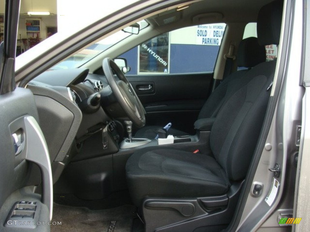 2011 Rogue S AWD - Platinum Graphite / Black photo #10