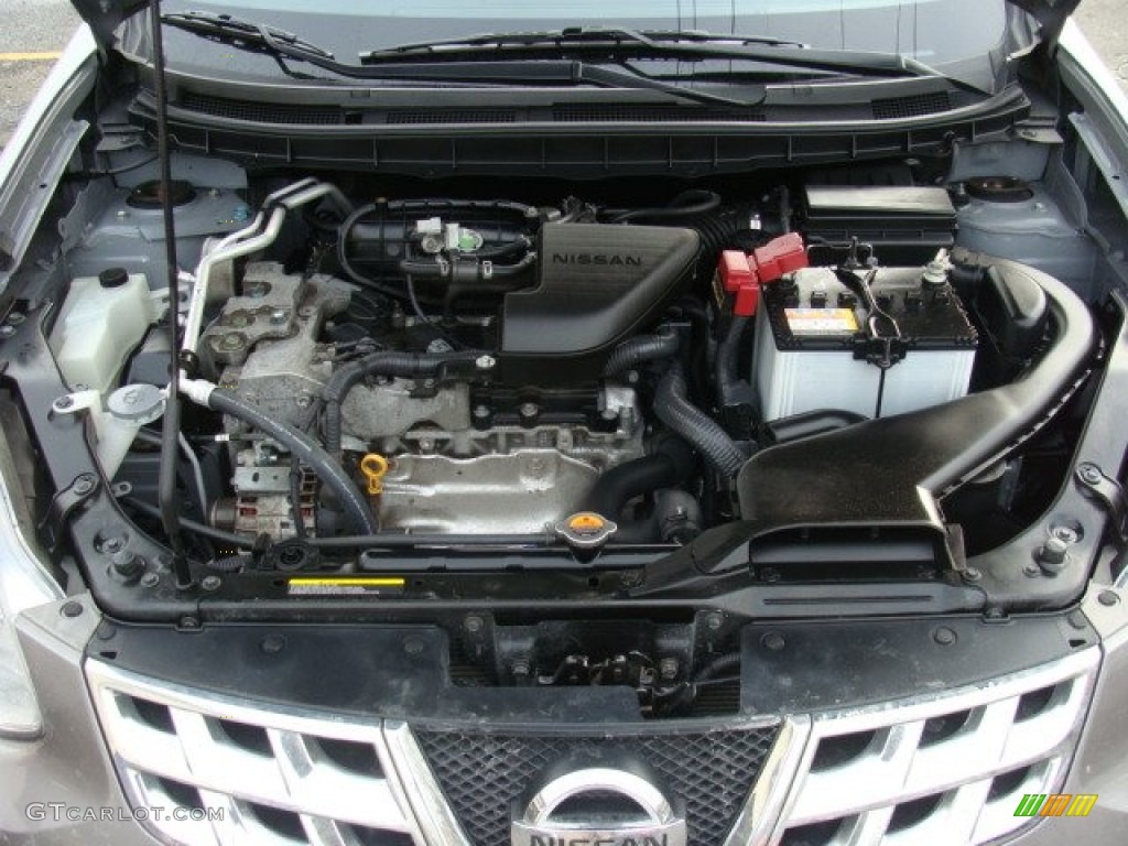 2011 Rogue S AWD - Platinum Graphite / Black photo #27