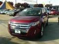 2013 Ruby Red Ford Edge Limited EcoBoost  photo #2