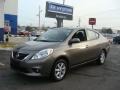 Magnetic Gray Metallic 2012 Nissan Versa 1.6 SL Sedan