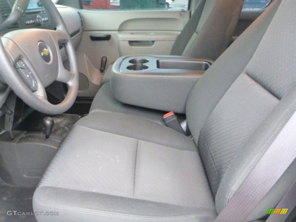 2012 Silverado 1500 Work Truck Extended Cab 4x4 - Silver Ice Metallic / Dark Titanium photo #11