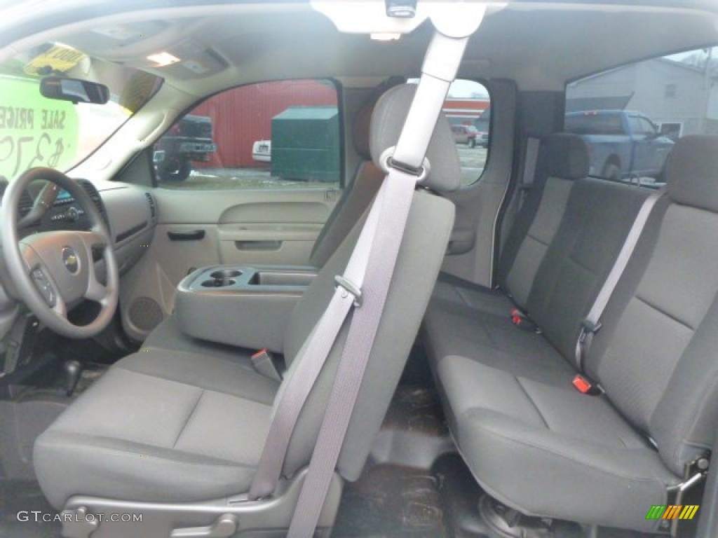 2012 Silverado 1500 Work Truck Extended Cab 4x4 - Silver Ice Metallic / Dark Titanium photo #14