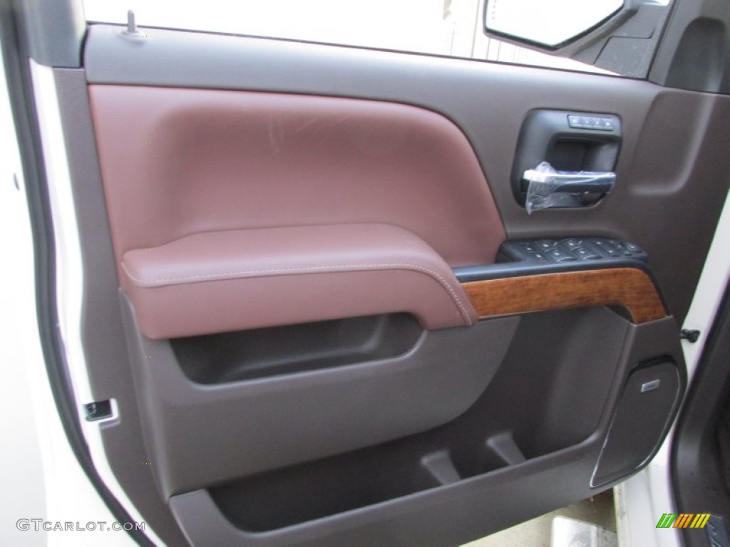 2014 Silverado 1500 High Country Crew Cab 4x4 - White Diamond Tricoat / High Country Saddle photo #11