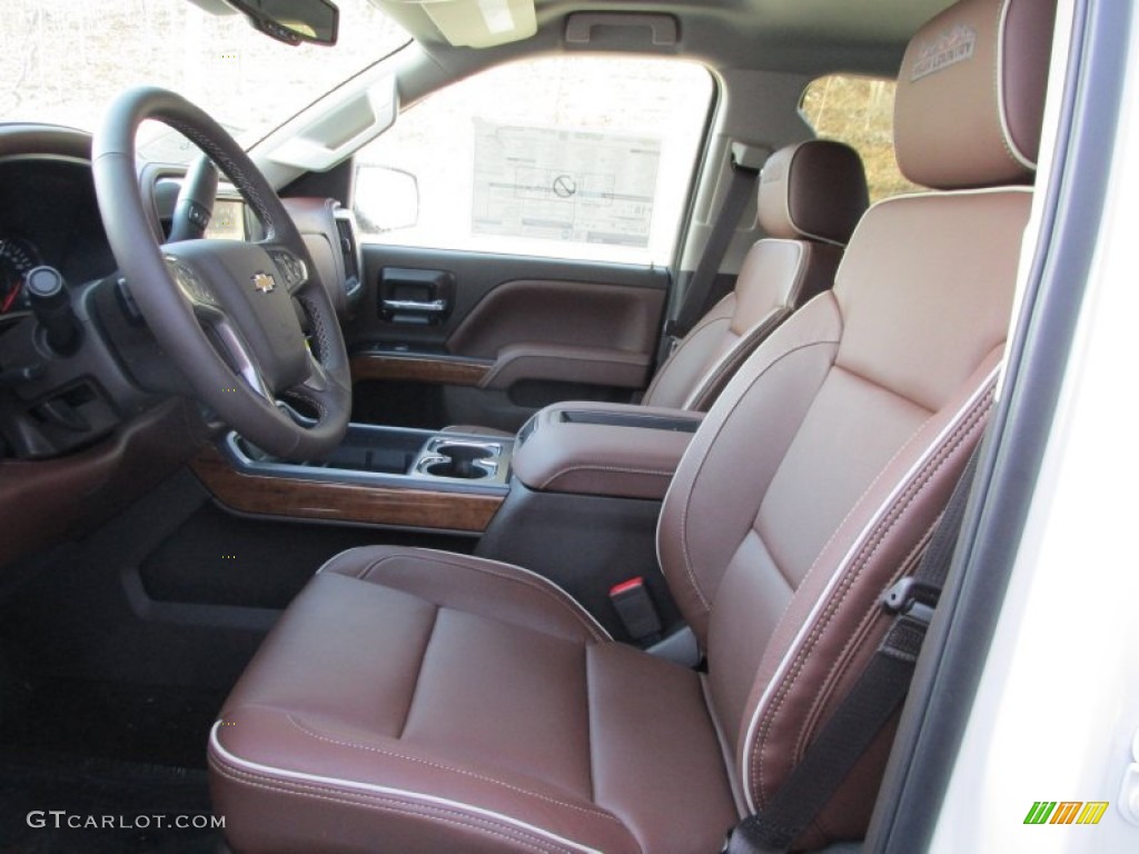 2014 Silverado 1500 High Country Crew Cab 4x4 - White Diamond Tricoat / High Country Saddle photo #12
