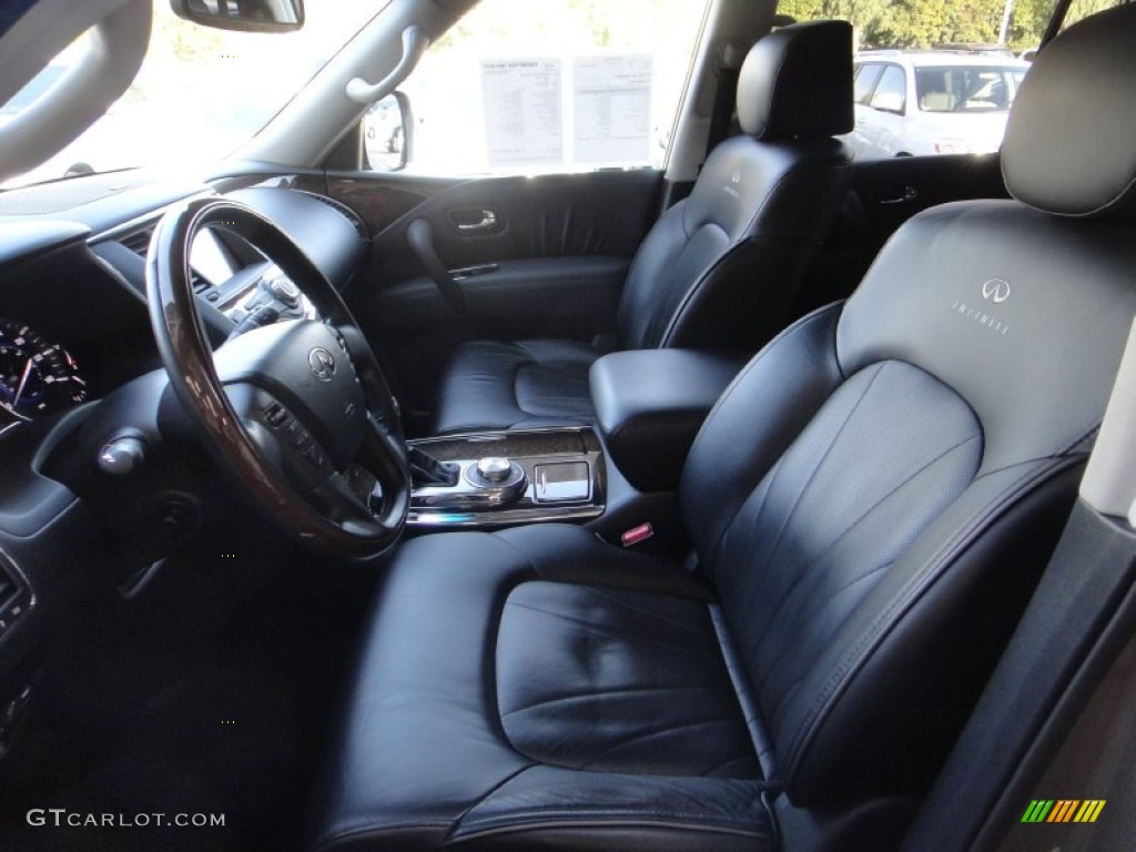 2011 Infiniti QX 56 4WD Interior Color Photos