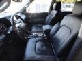 2011 Infiniti QX Graphite Interior Front Seat Photo