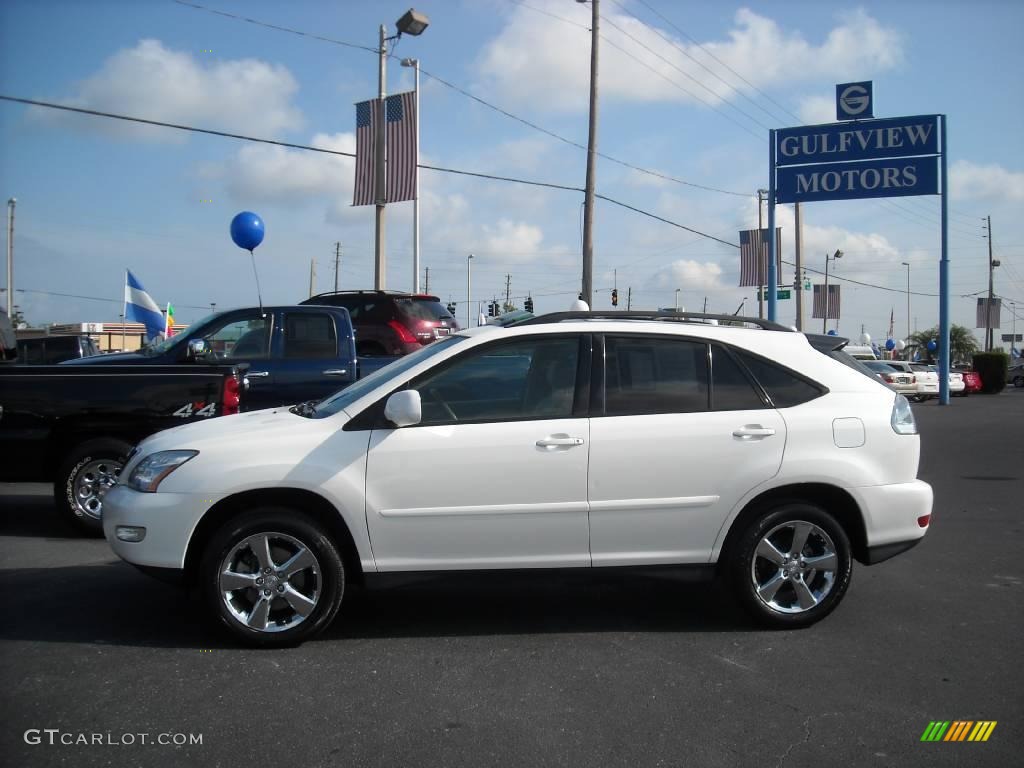 2005 RX 330 - Crystal White / Light Gray photo #2