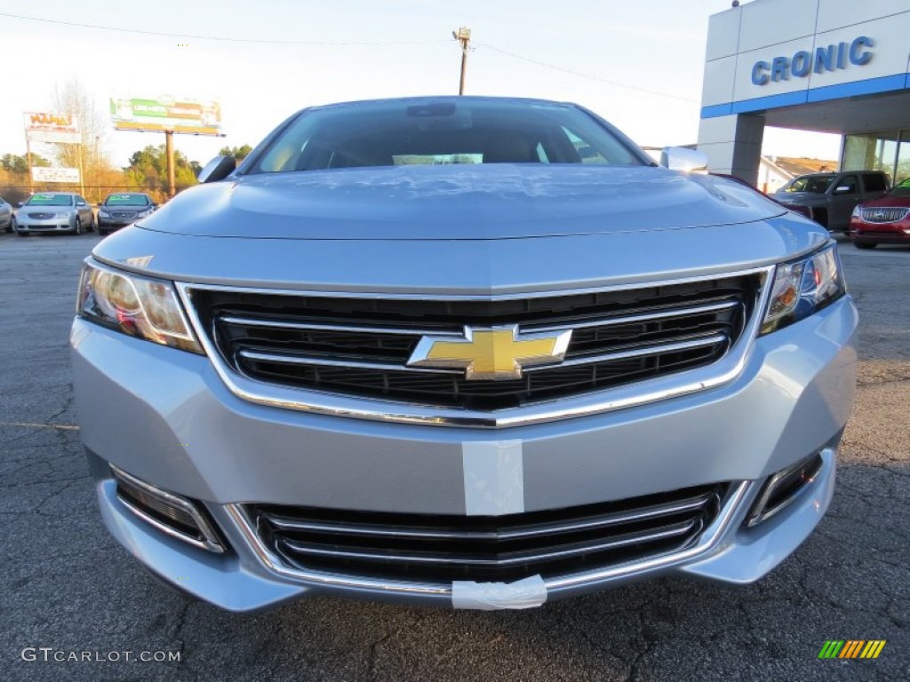 2014 Impala LTZ - Silver Topaz Metallic / Jet Black/Dark Titanium photo #2