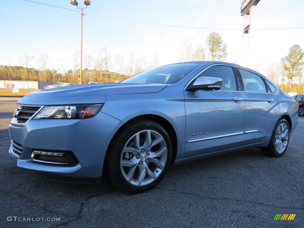 2014 Impala LTZ - Silver Topaz Metallic / Jet Black/Dark Titanium photo #3