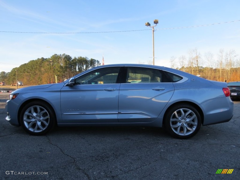 2014 Impala LTZ - Silver Topaz Metallic / Jet Black/Dark Titanium photo #4