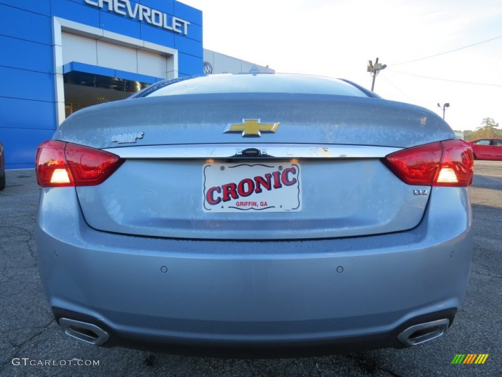 2014 Impala LTZ - Silver Topaz Metallic / Jet Black/Dark Titanium photo #6