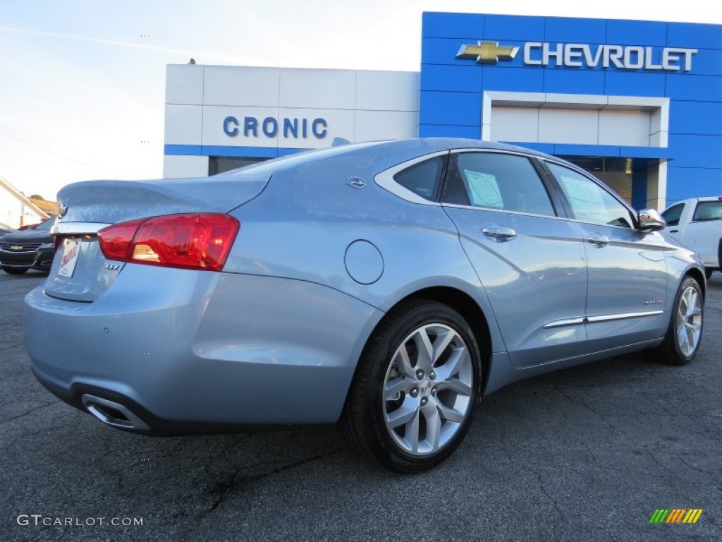 2014 Impala LTZ - Silver Topaz Metallic / Jet Black/Dark Titanium photo #7