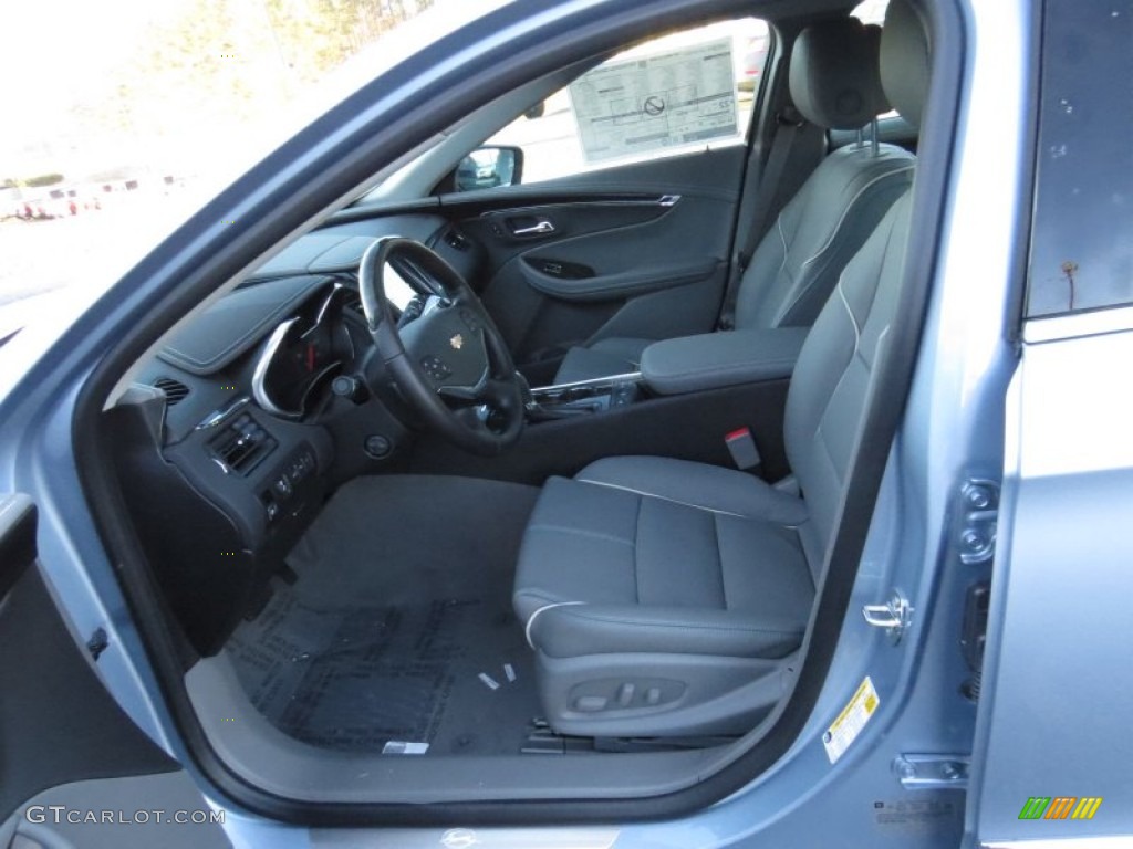 2014 Impala LTZ - Silver Topaz Metallic / Jet Black/Dark Titanium photo #10