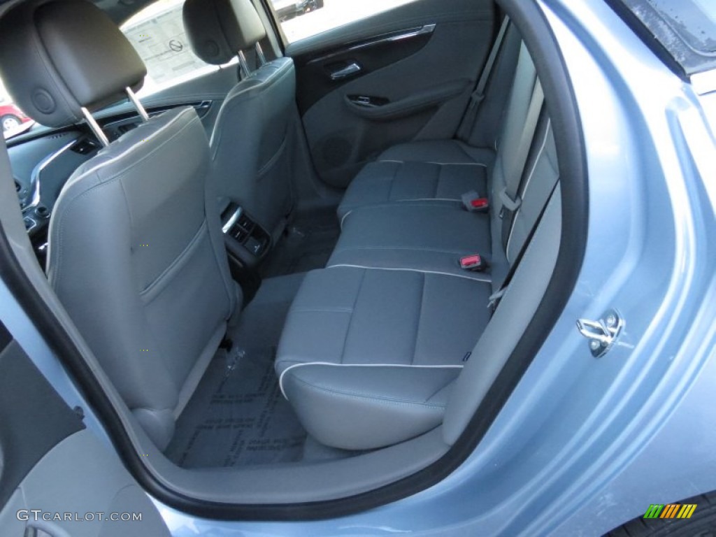 2014 Impala LTZ - Silver Topaz Metallic / Jet Black/Dark Titanium photo #11