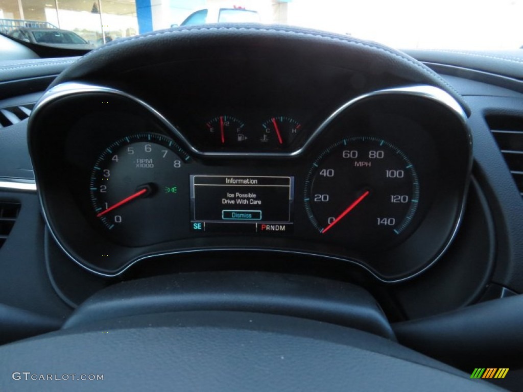 2014 Impala LTZ - Silver Topaz Metallic / Jet Black/Dark Titanium photo #14