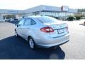 Ingot Silver Metallic - Fiesta SE Sedan Photo No. 9