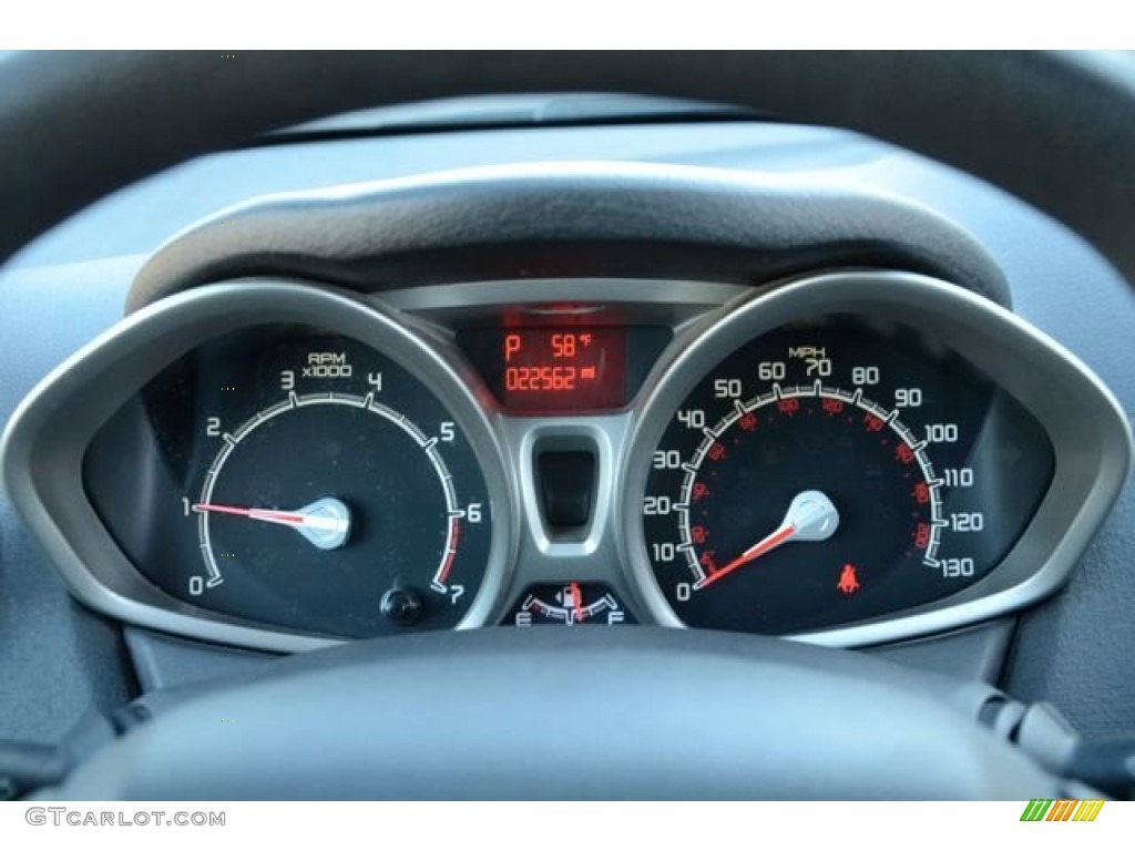 2012 Ford Fiesta SE Sedan Gauges Photos