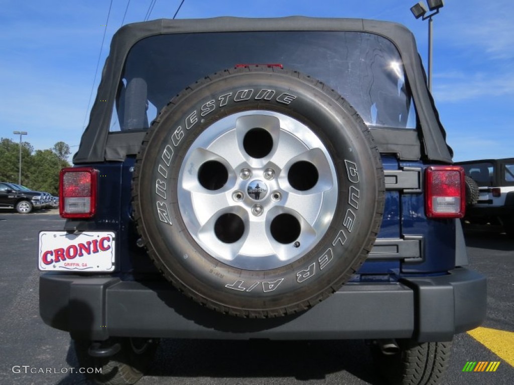 2013 Wrangler Sport 4x4 - True Blue Pearl / Black photo #6