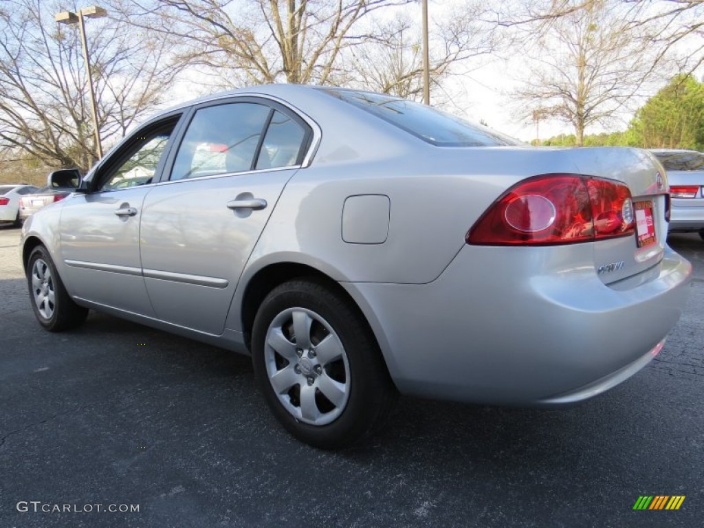 2006 Optima LX - Silver / Gray photo #2