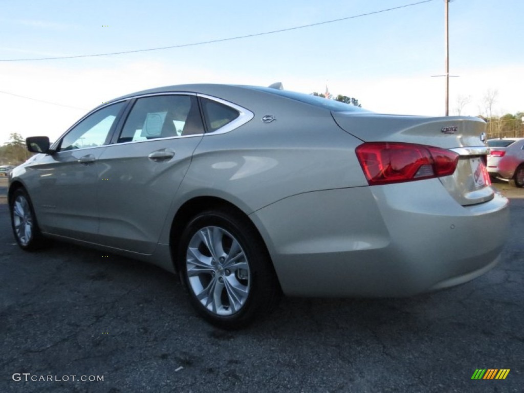 2014 Impala LT - Champagne Silver Metallic / Jet Black/Brownstone photo #5